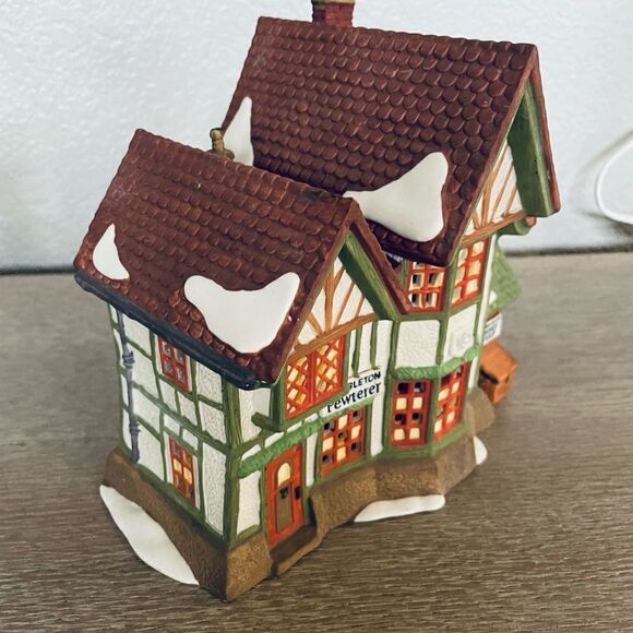 Dept 56 Dickens Village Series Hembleton Pewterer Christmas Lighted Decor - Picture 7 of 7